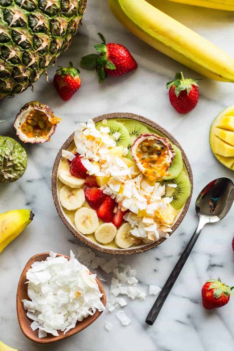 Tropical Smoothie Bowls (Video!)