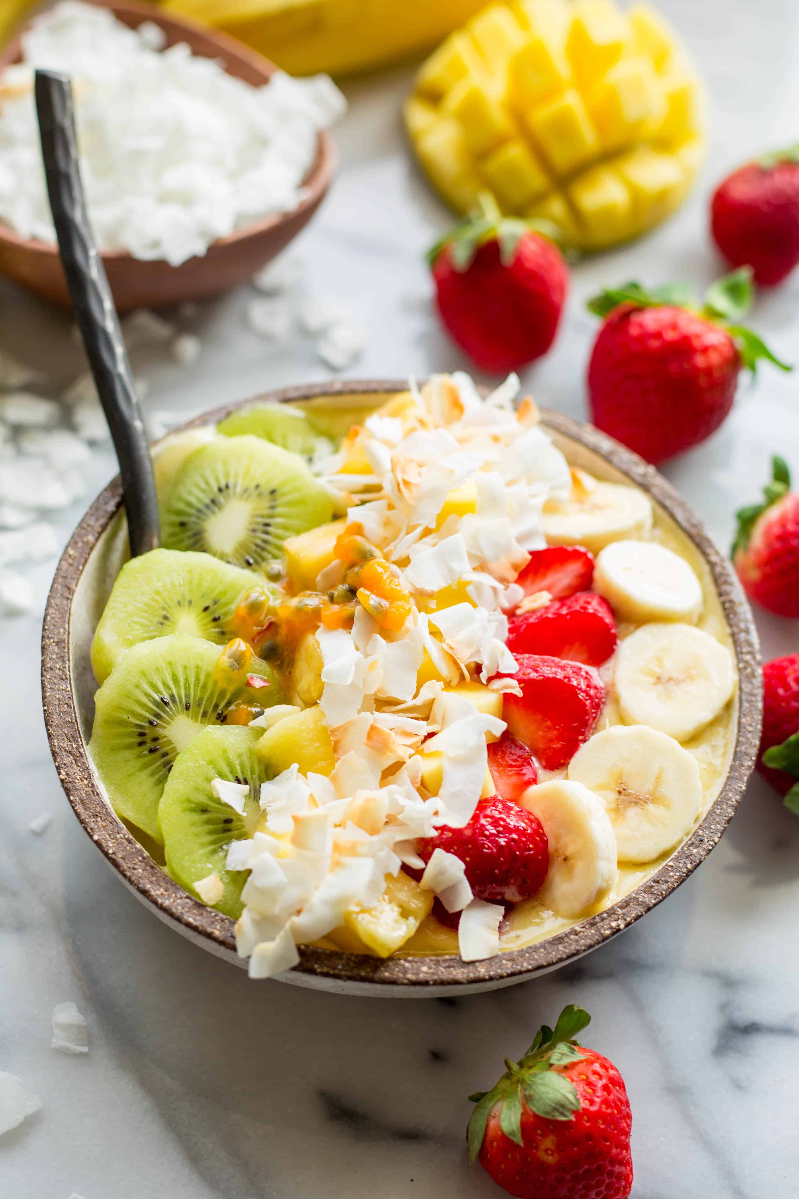 Tropical Smoothie Bowls (Video!)