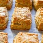 close up of biscuit