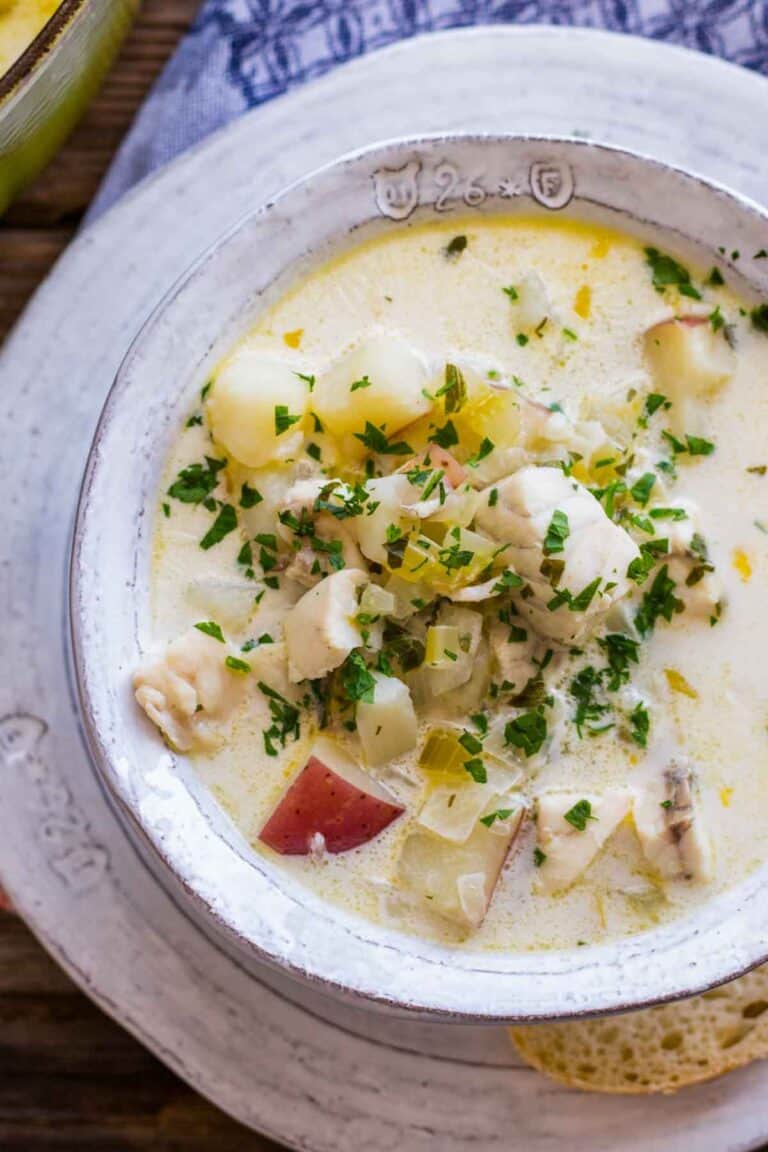 Easy New England Fish Chowder