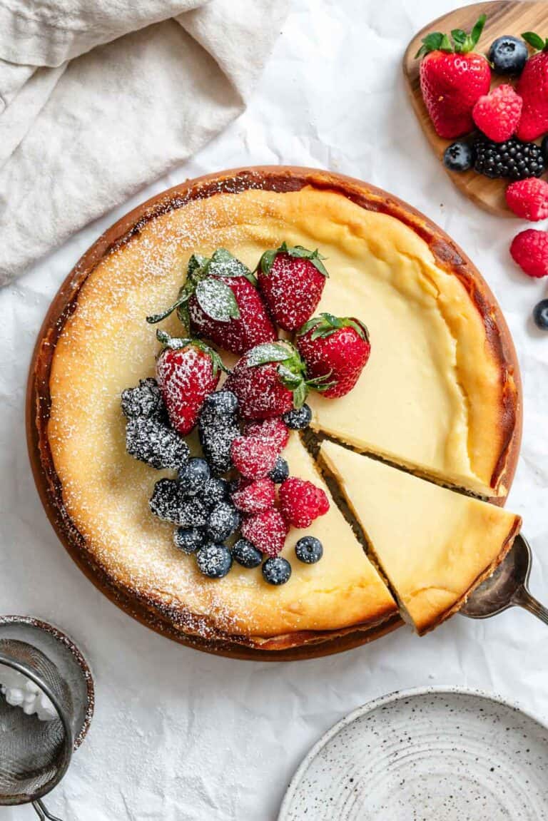 Italian Ricotta Cheesecake