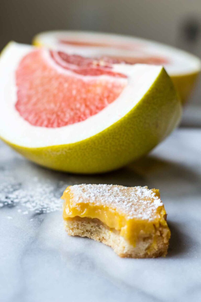 Grapefruit Lemon Bars